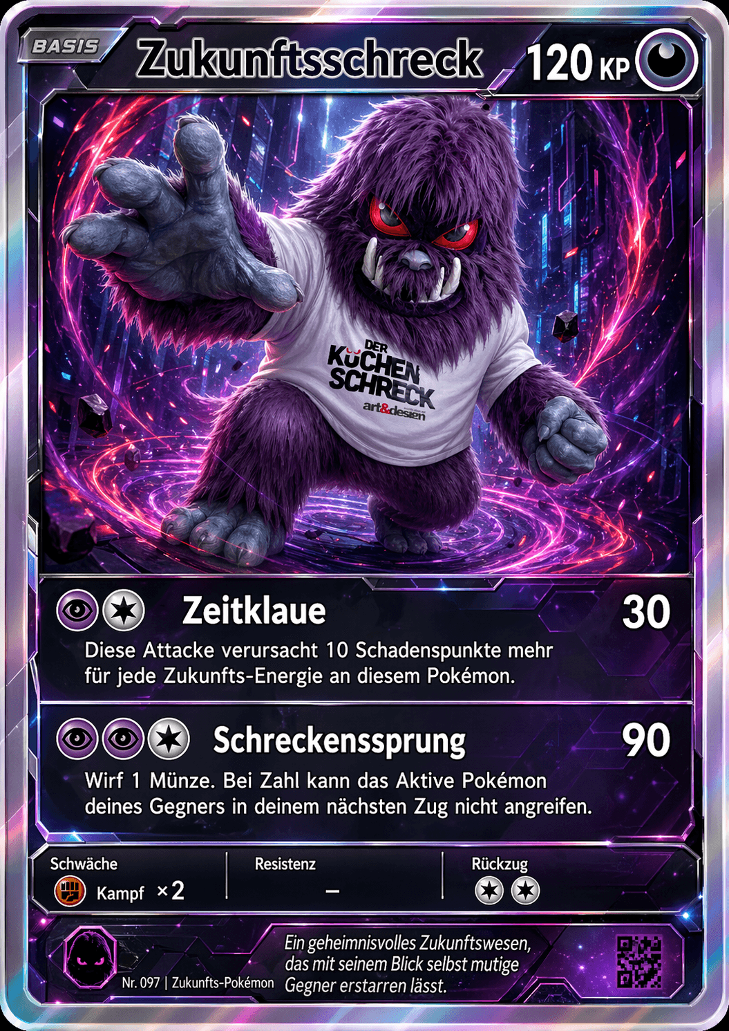 Zukunftsschreck Sammelkarte